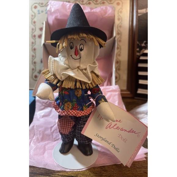 Madame Alexander Other - 1993 Madame Alexander 8 Inch The Scarecrow #140430 In Box Wizard of Oz Doll